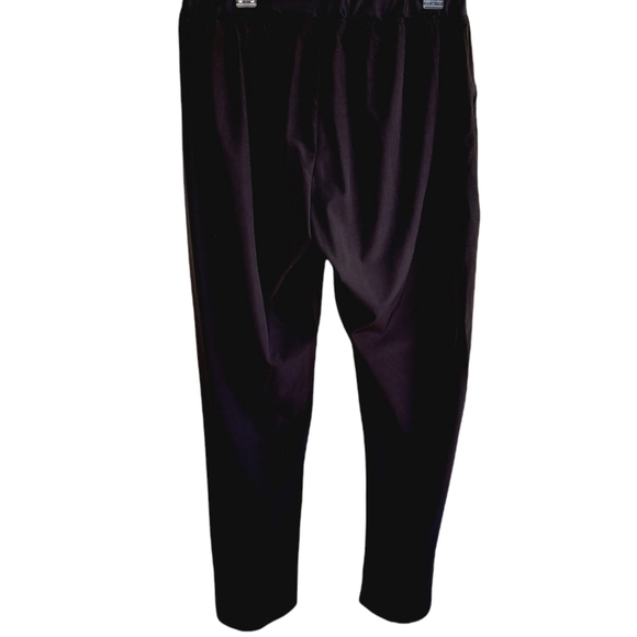 SCRUBLETICS Size X-Large Scrub Pants Black Drawstring Pockets  Comfort EUC - Picture 3 of 10